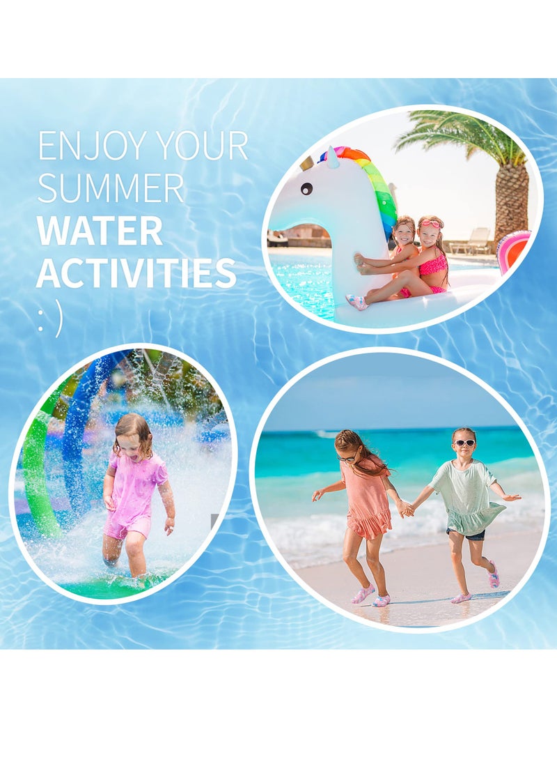 Excefore Toddler Water Shoes for Kids Boys Girls, Toddler Non-Slip Quick Dry Aqua Socks, Quick-Dry Slip on Beach Swim Pool Sandals, for Beach Pool Outdoor Sports Walking  - Image 5