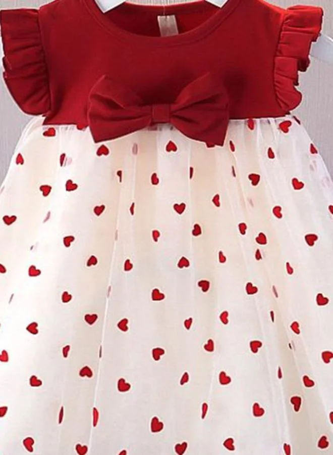 YUNIQEE Hearts Tulle Dress