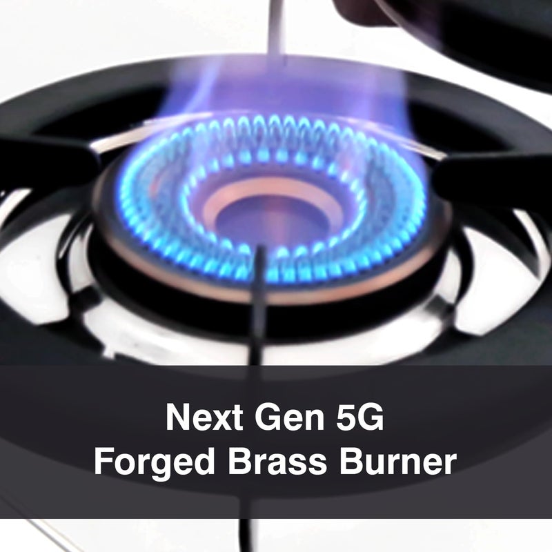 Everflame Pearl 4 Burner Gas Stove Heavy Durable Stainless Steel Cooktop NexGen 5G Forged Brass Burner Spill Proof 2 Years Back to Back Warranty Free Doorstep Service - Image 4