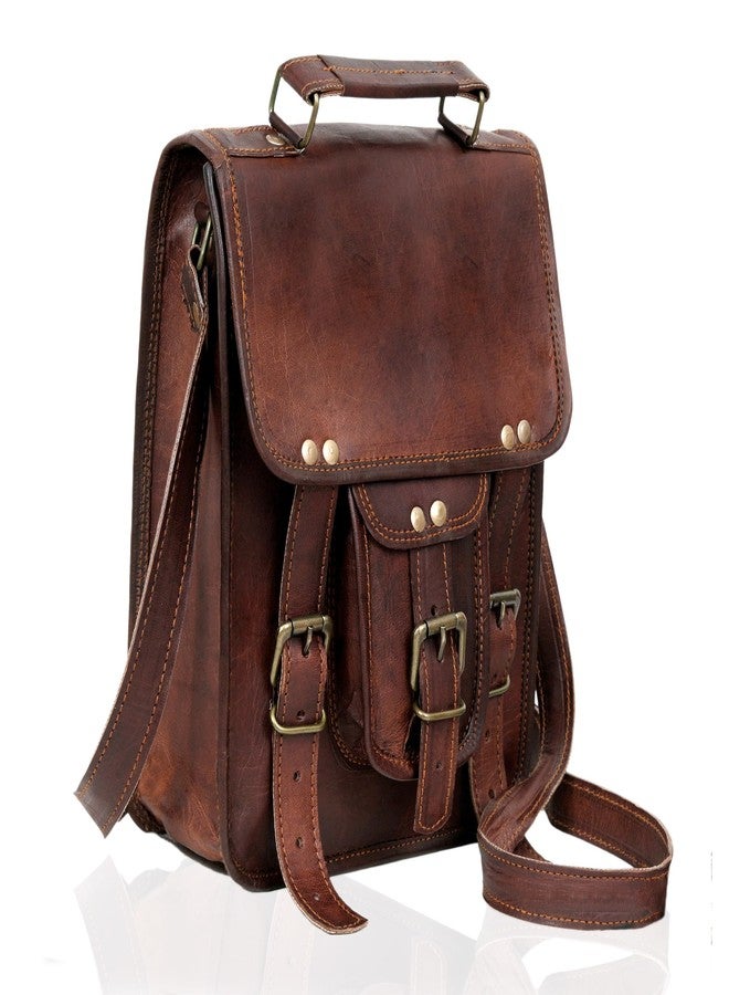 cuero Vintage Genuine Leather Tablet/iPad/tab/Kindle Real Laptop Satchel Messenger Cross Body Shoulder Bag (15 X 11 Inch) - Image 1