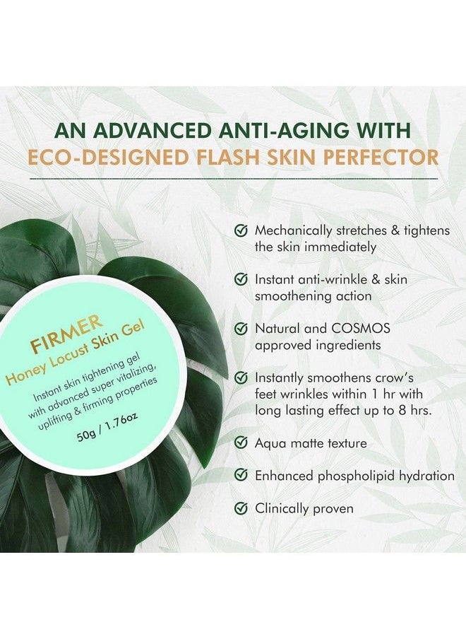 FIRMER - Instant Skin Tightening Gel With Honey Locust For Skin Uplifting Firming & Vitalizing Reduces Fine Lines Neck & Face Wrinkles Sagging Skin For Men & Women For All Skin Type 50Gm - Image 1