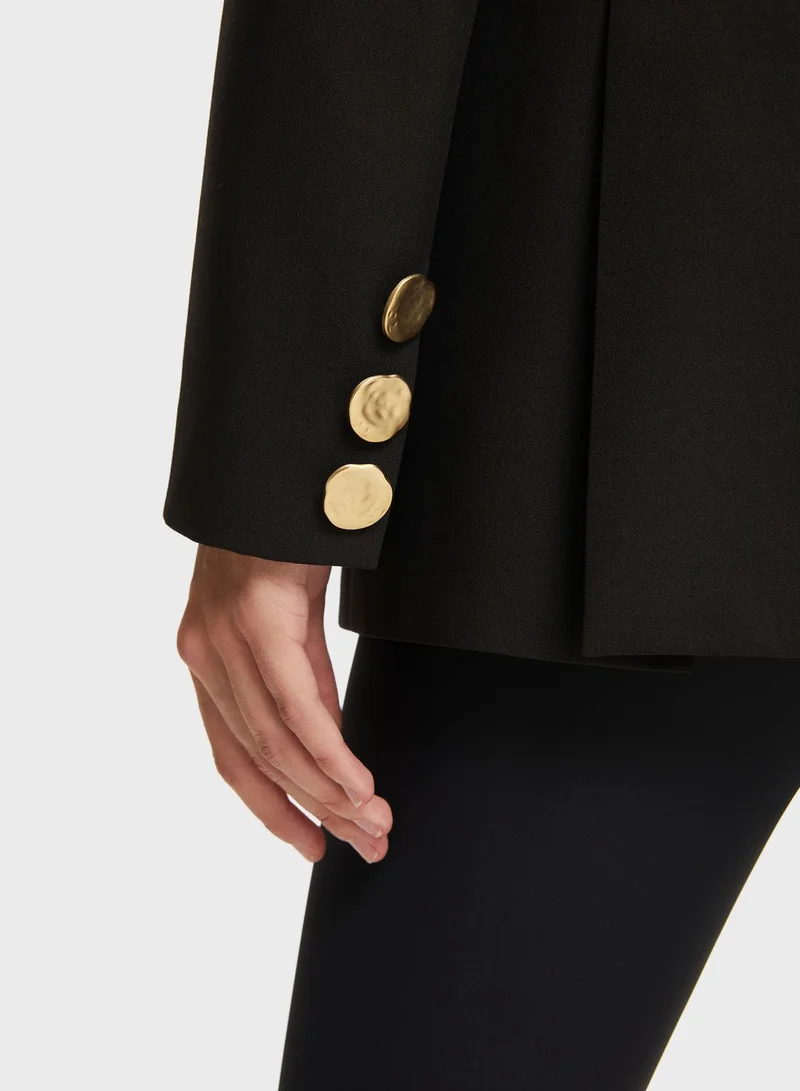 Nocturne Double Breasted Wadding Masculine Jacket