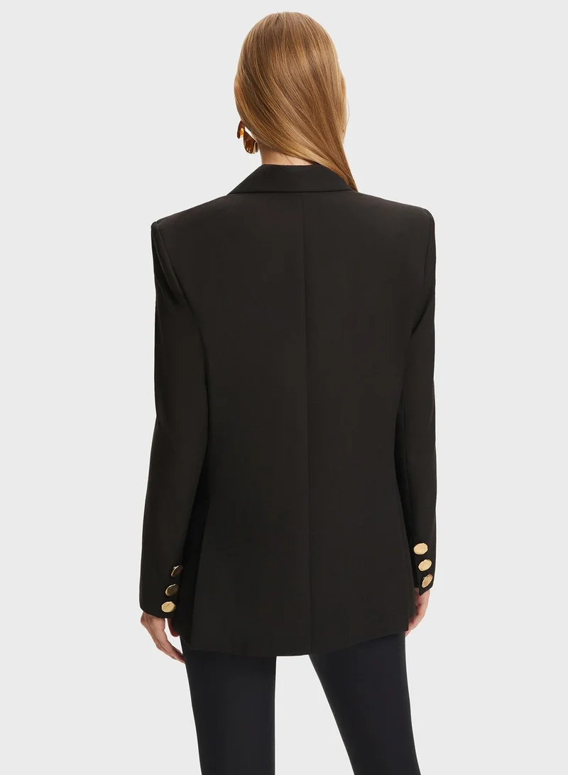 Nocturne Double Breasted Wadding Masculine Jacket