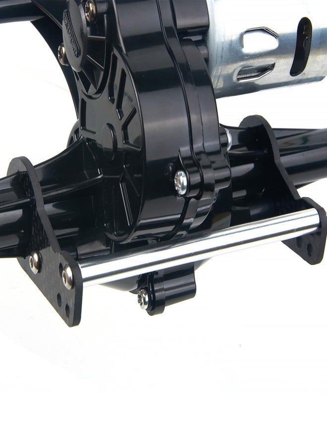TOOMOD CW-01 Carbon Fibre Rear Shock Damper Mount for Tamiya RC Car CW01 Lunch Box Midnight Pumpkin Chassis Upgrades Parts - Image 4