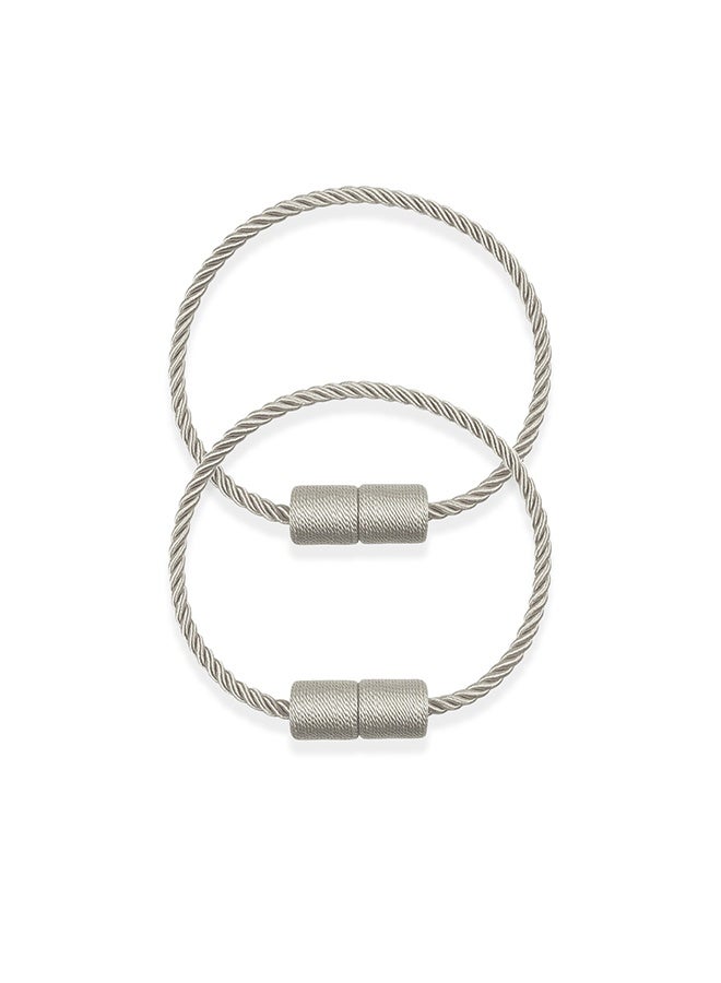 رباطات ستائر بمشابك أسطوانية، لا تتطلب تركيبًا 2 قطعة - Image 1