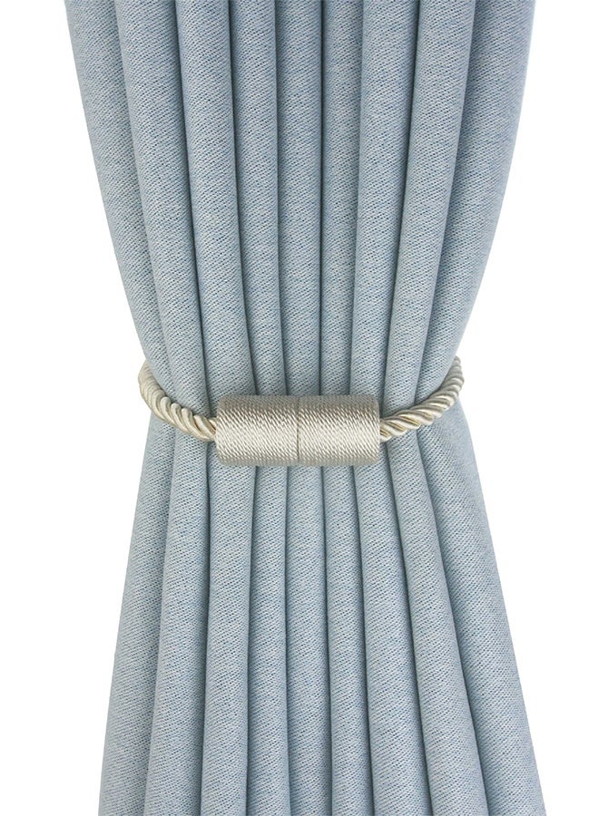 رباطات ستائر بمشابك أسطوانية، لا تتطلب تركيبًا 2 قطعة - Image 3