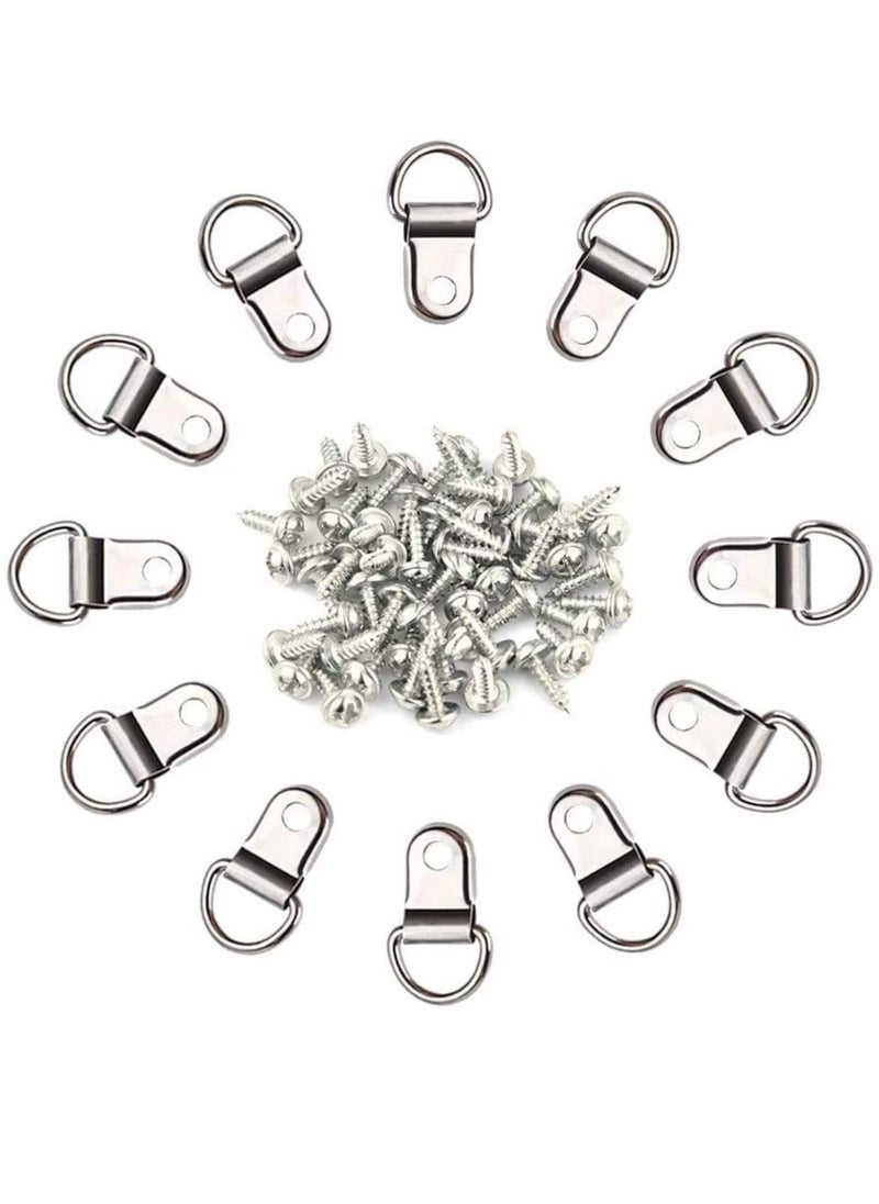 50 Pack D Ring Picture Frame Hanging Hangers with Screws for Picture Hanging, Home Decoration, Artwork, Picture Frame Hook, Photos, Mirrors, Hanging Clock - pzsku/Z4233D46EFFF9544FF99CZ/45/_/1698455645/b3877117-c4af-433e-9a50-47050c47f66a