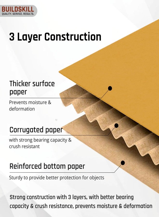 BUILDSKILL Mailer Box 9X6X3 (Pack of 10) Brown - Image 3