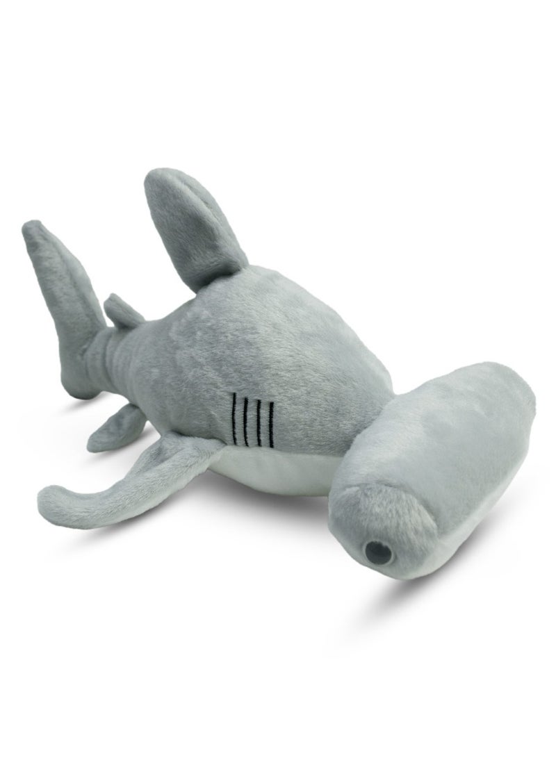 MAD TOYS Hammerhead Shark Cuddly Plush Animal Soft Toys Cute Sea Creature Plushy for 1+ Year - Image 1