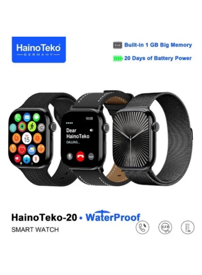 Haino Teko 20A Waterproof 20 Days Battery Life