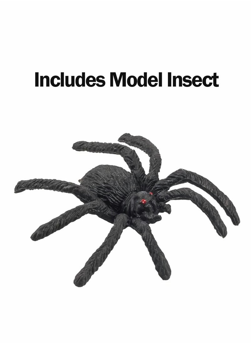 NIBEMINENT - Insect Box, Cage with Magnifying Observation Box Portable Bug Viewer Jar - Image 1