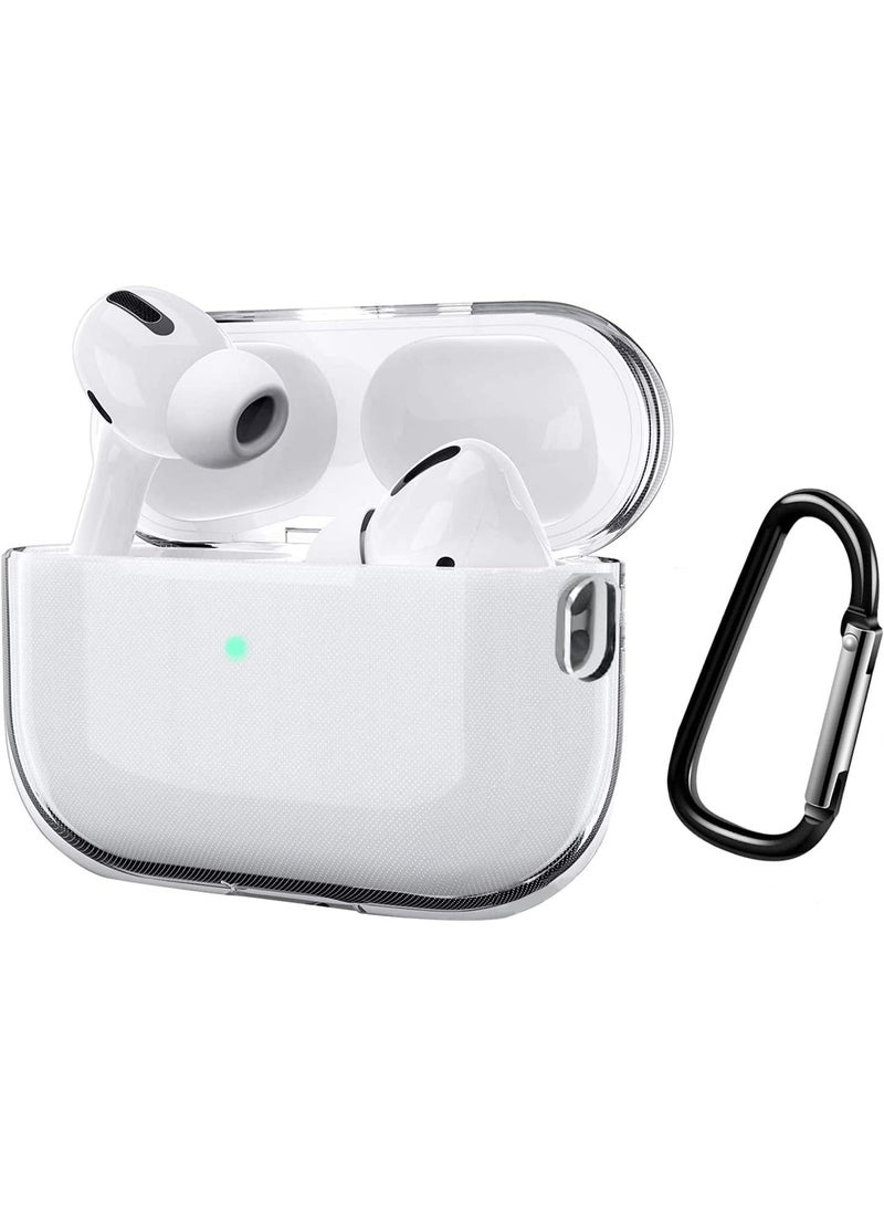 AirPods Pro 3 Case, TPU Material, Wireless Charging, Lightweight, Anti-Scratch, Slim, Shockproof, Waterproof, Dustproof, Anti-lost, Soft, Protective Cover, Clear - Image 1