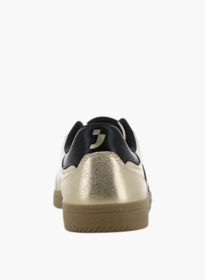 SJ SJ Women's Panelled Lace-Up Sneakers