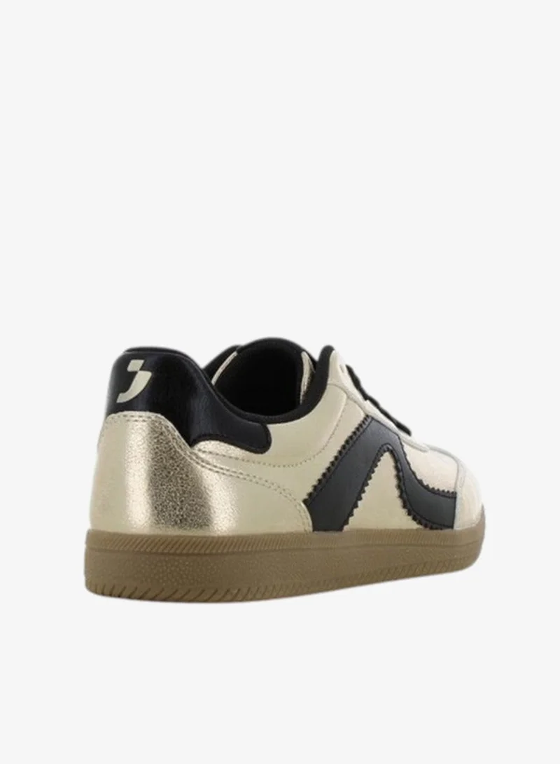 SJ SJ Women's Panelled Lace-Up Sneakers
