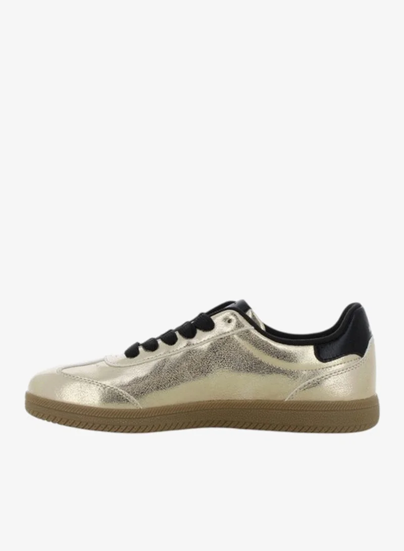 SJ SJ Women's Panelled Lace-Up Sneakers
