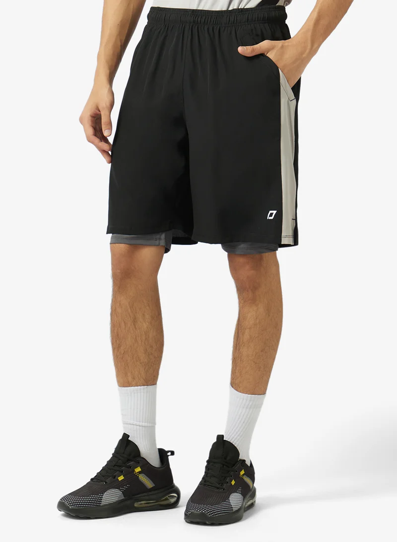فورورد cut n sew penal and 2 in 1 shorts