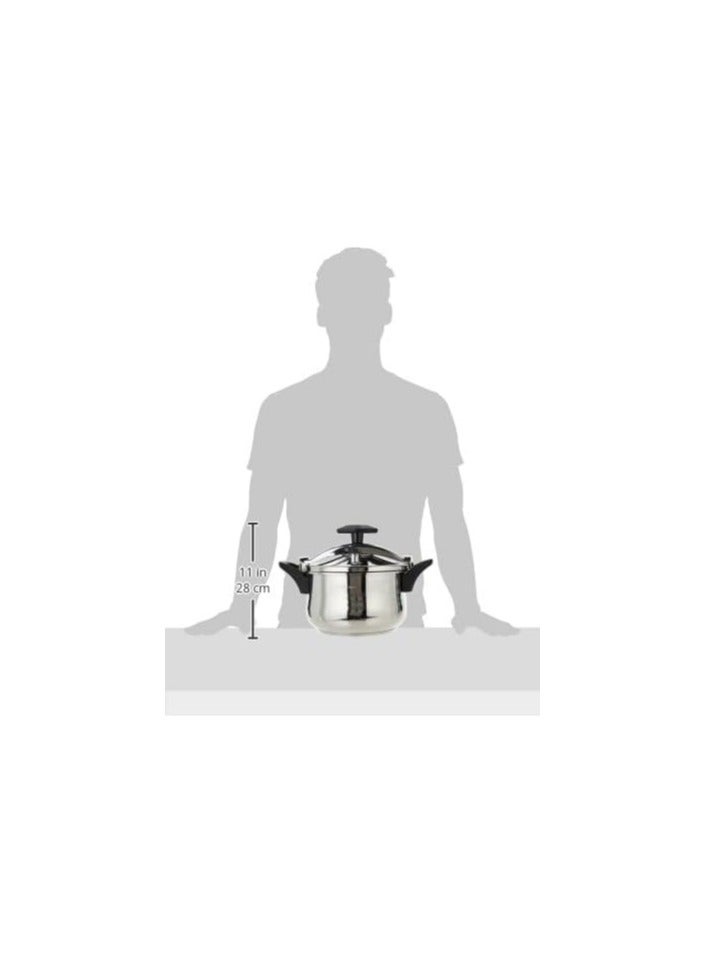 ديسيني Stainless Steel Pressure Cooker Silver/Black 9L - Image 5