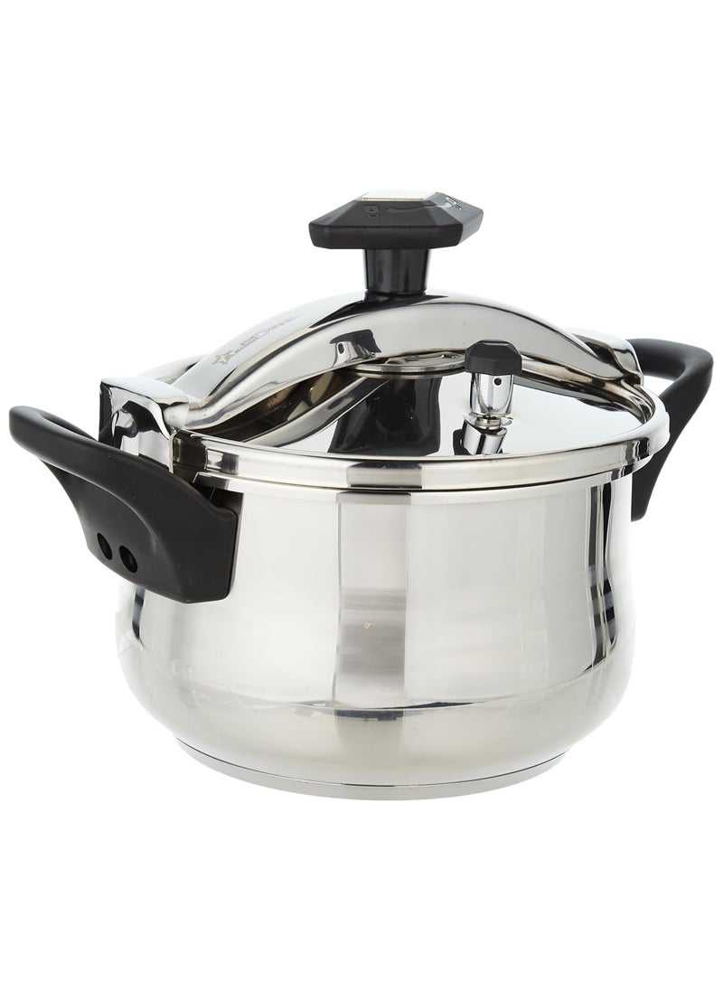 Stainless Steel Pressure Cooker Silver/Black 9L - pzsku/Z42347957E688751CAB22Z/45/_/1739789588/9f804f7f-f1b5-434d-bdac-4e2f28577275