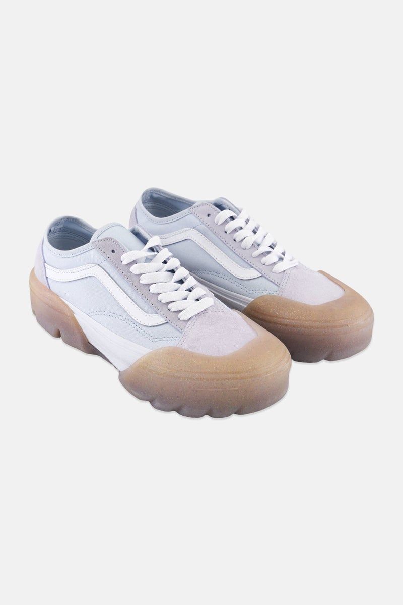 VANS أحذية كاجوال للرجال من أولد سكول بتصميم شريط، رمادي مدمج - Image 1