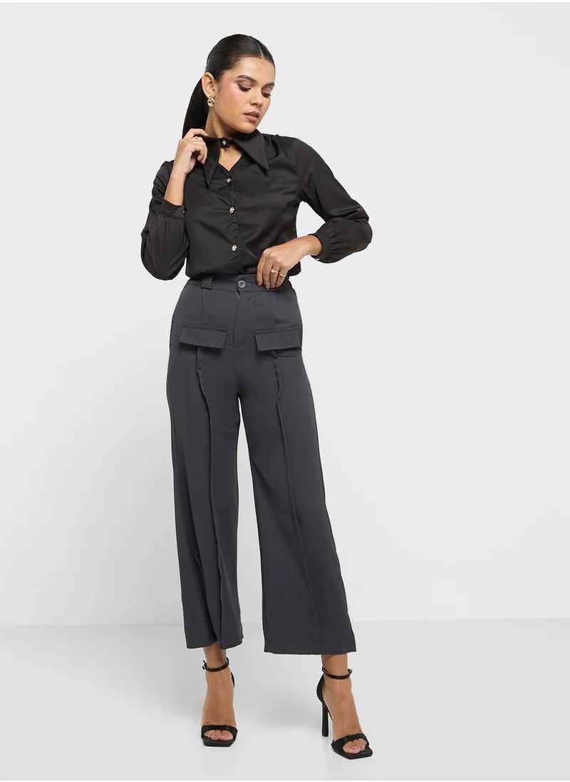 ELLA Front Pocket Detailed Pants