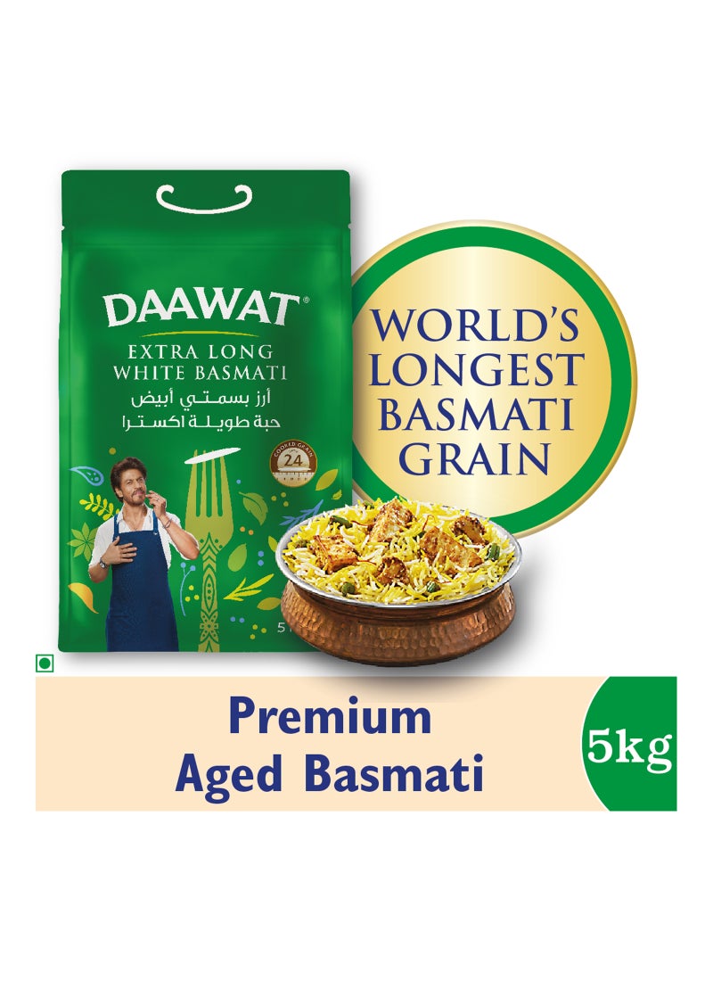 Daawat Extra Long Grain White Indian Basmati Rice 5kg - Image 5