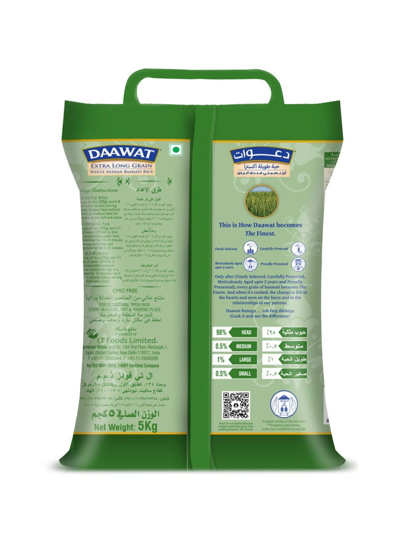 Daawat Extra Long Grain White Indian Basmati Rice - Image 2