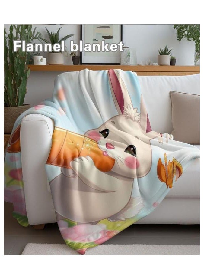 general Baby and children's cartoon flannel thin blanket (warm and comfortable, suitable for sleep, games) 70cm*100cm - 1183 - Image 1