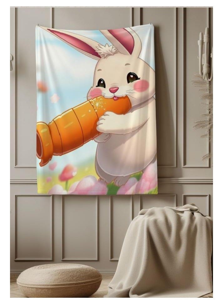 general Baby and children's cartoon flannel thin blanket (warm and comfortable, suitable for sleep, games) 70cm*100cm - 1183 - Image 4