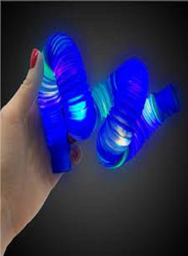 Led Fidget Toys Tube Sensory Toys  Lampu Led - blue - Image 2