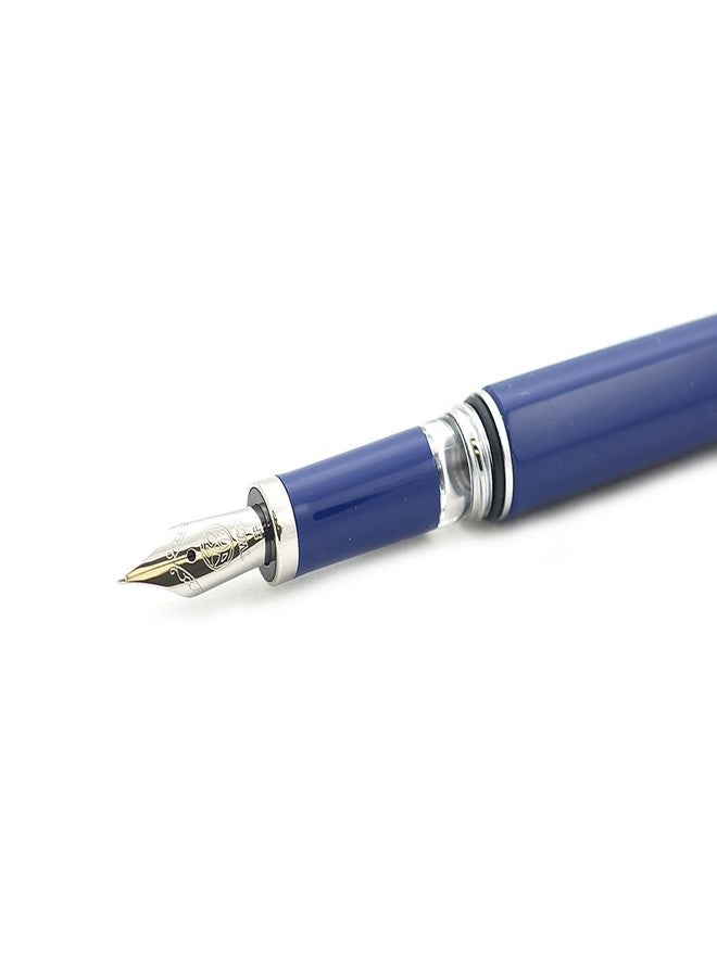 TWSBI Classic Fountain Pen Blue stub1.1 nib - Image 2