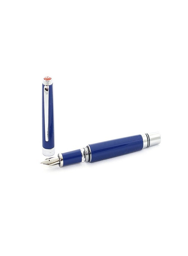 TWSBI Classic Fountain Pen Blue stub1.1 nib - Image 1