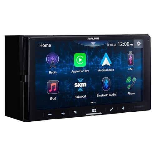 Alpine iLXW670M Digital Multimedia Receiver with CarPlay Android Auto and Maestro Compatibility and SWC Adapter - Image 1