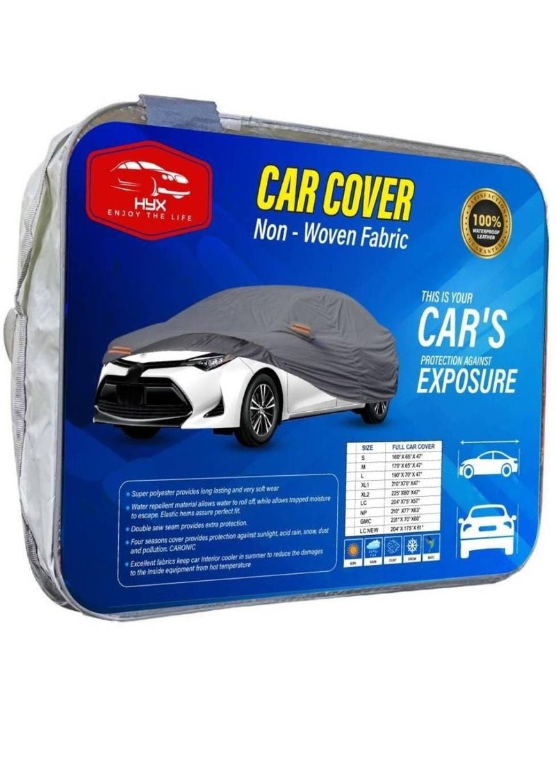 HYX Premium Protective Car Cover for Honda Civic Type R, All Weather Waterproof, Dustproof, Scratch-Resistant, and Sun Protection full Car Body Cover - Image 1
