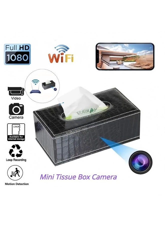 1080P Mini Wireless Wifi Spy Camera Portable HD Security Camera with Night Vision Motion Detection Cloud Storage Remote Viewing for Security