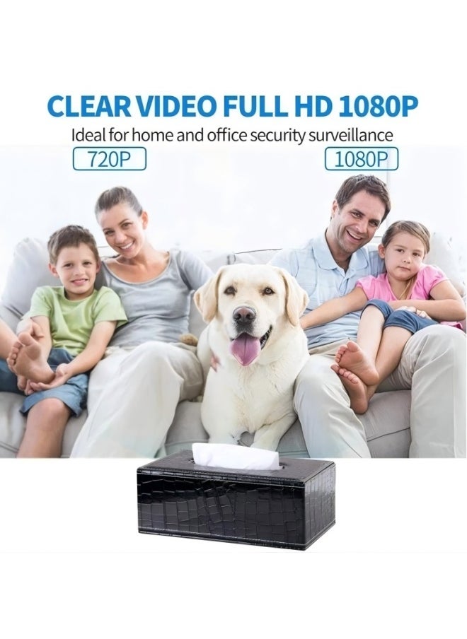 1080P Mini Wireless Wifi Spy Camera Portable HD Security Camera with Night Vision Motion Detection Cloud Storage Remote Viewing for Security