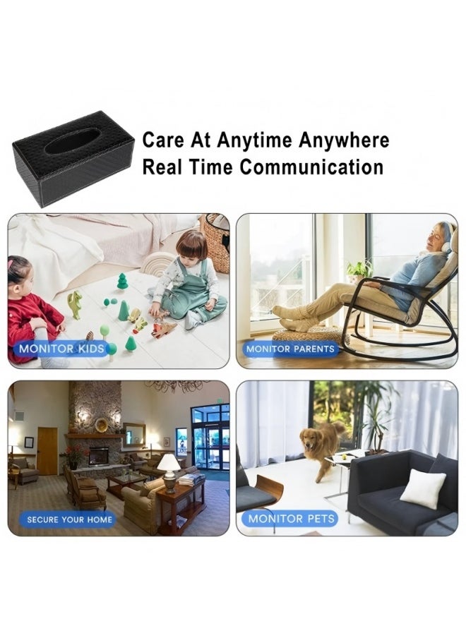1080P Mini Wireless Wifi Spy Camera Portable HD Security Camera with Night Vision Motion Detection Cloud Storage Remote Viewing for Security