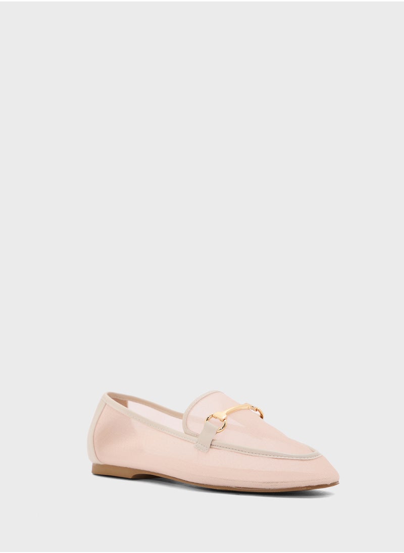 ELLA Mesh Trim Detail Mocassin  - Image 2