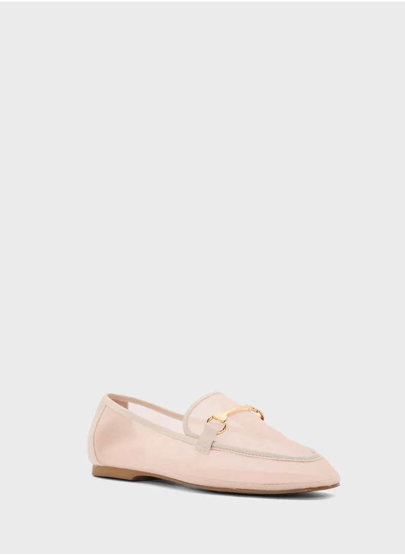 ELLA Mesh Trim Detail Mocassin