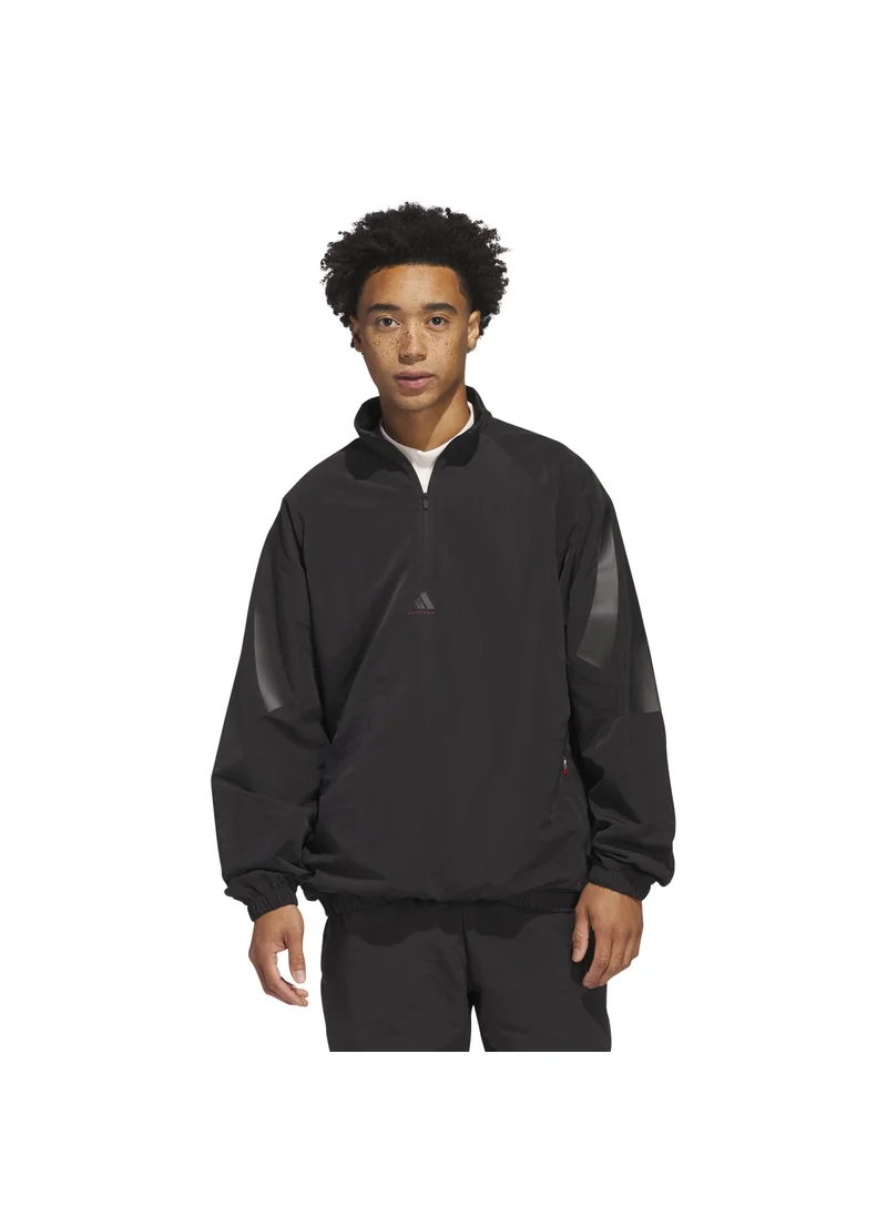 اديداس adidas ADI BB 1/2 ZIP Black Originals Unisex JACKETS