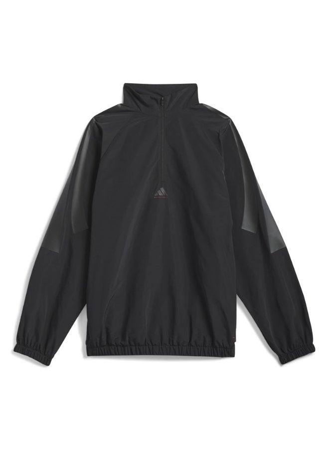 Adidas adidas ADI BB 1/2 ZIP Black Originals Unisex JACKETS  - Image 2