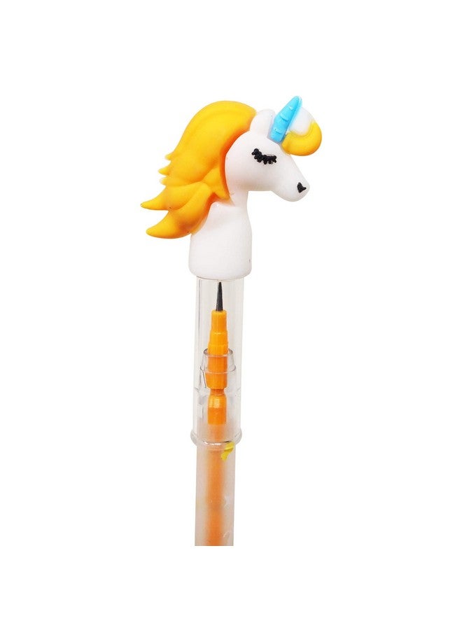 PARTEET Multicolor Unicorn Pencil Pack of 12 Pcs for for Kids (Assorted Colour) - Image 5