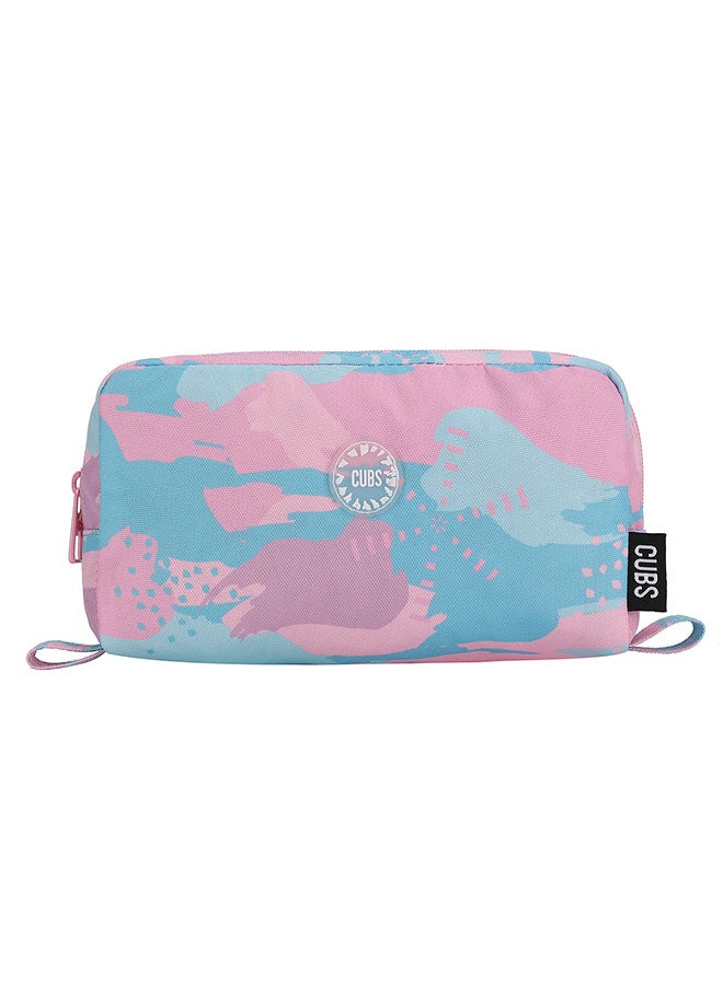 CUBS Unicorn Print Waterproof pencil case pouch with zip closure - Image 1