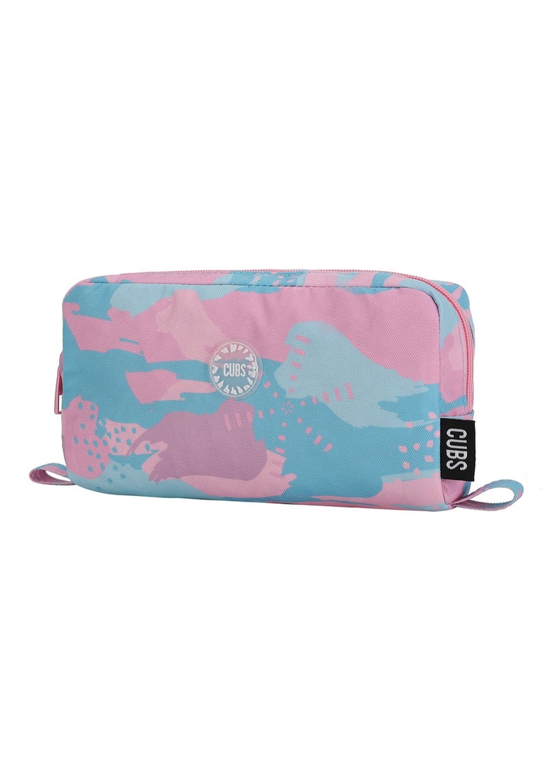 CUBS Unicorn Print Waterproof pencil case pouch with zip closure - Image 2