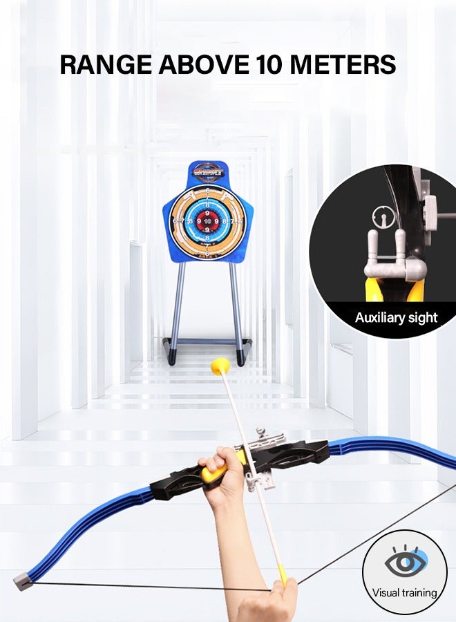 GROIC Sport Series Archery Shooting Set,  Basic Archery Set Outdoor Hunting Game, Bow and Arrow Toy for Kids, Include Target、Shoulder-strapped Quiver and 8 Suction Cup Arrows - Image 4