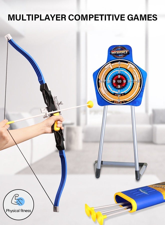 GROIC Sport Series Archery Shooting Set,  Basic Archery Set Outdoor Hunting Game, Bow and Arrow Toy for Kids, Include Target、Shoulder-strapped Quiver and 8 Suction Cup Arrows - Image 5