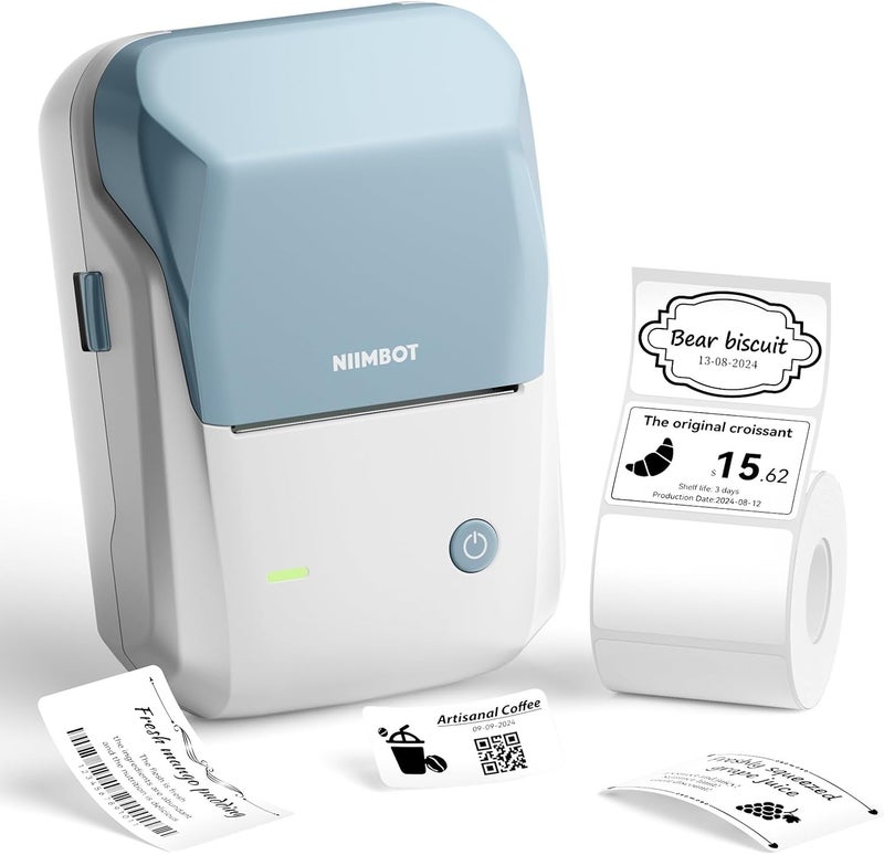 B1 Label Maker with Tapes,2 Inch Portable Thermal Label Printer for Home Office School Small Business, Address, Clothing, Crafts, Retail,Support Smartphones PC - Image 1
