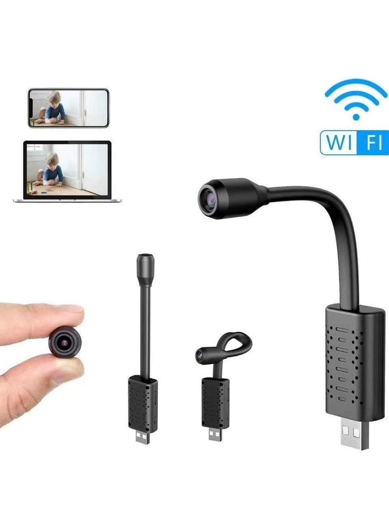 USB Camera Portable Wifi Camera Mini Wireless USB IP Camera Flexible 360 Degree Video Motion Detection Camera - Image 3