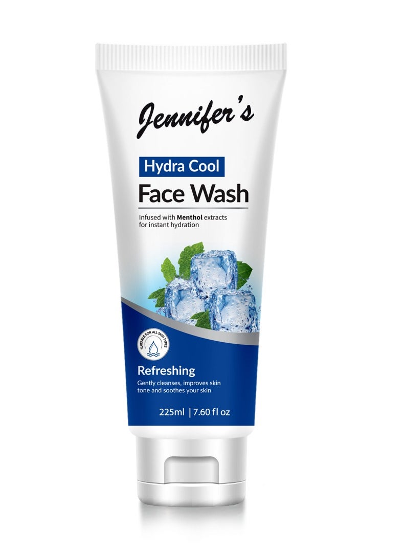 Jennifer's - Jennifer's Face Wash Hydra Cool-225ml - Image 1