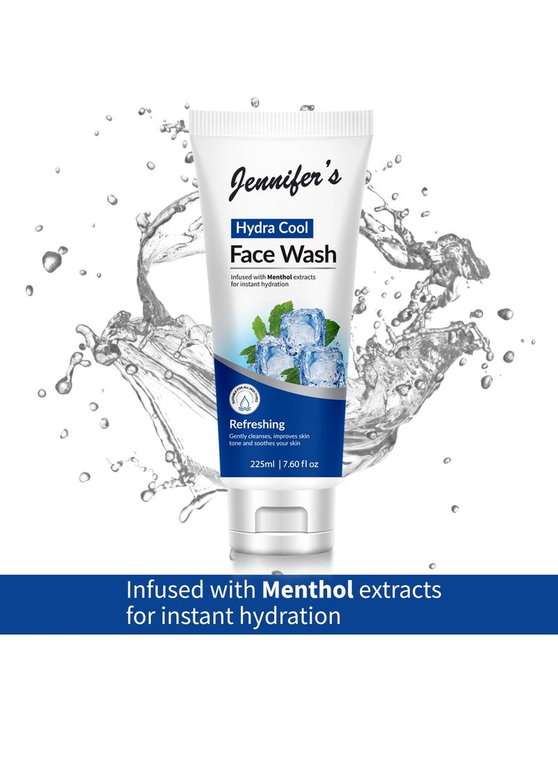 Jennifer's - Jennifer's Face Wash Hydra Cool-225ml - Image 1