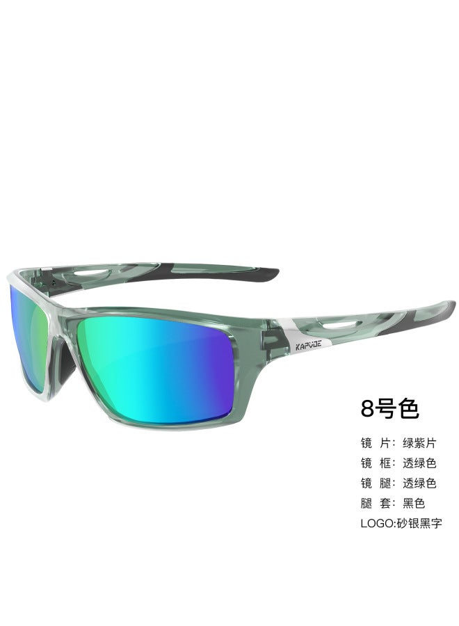 KAPVOE Sports Riding Glasses Bicycle Riding Windproof Glasses PC Frame - Image 4
